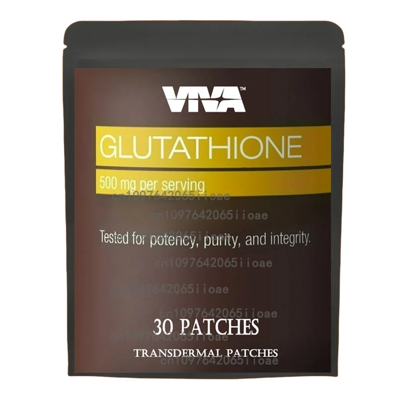 

30 Patches Glutathione Transdermal Patches with Milk Thistle, NAC, Collagen, Vitamin C - Cellular Wellness, Radiant Skin