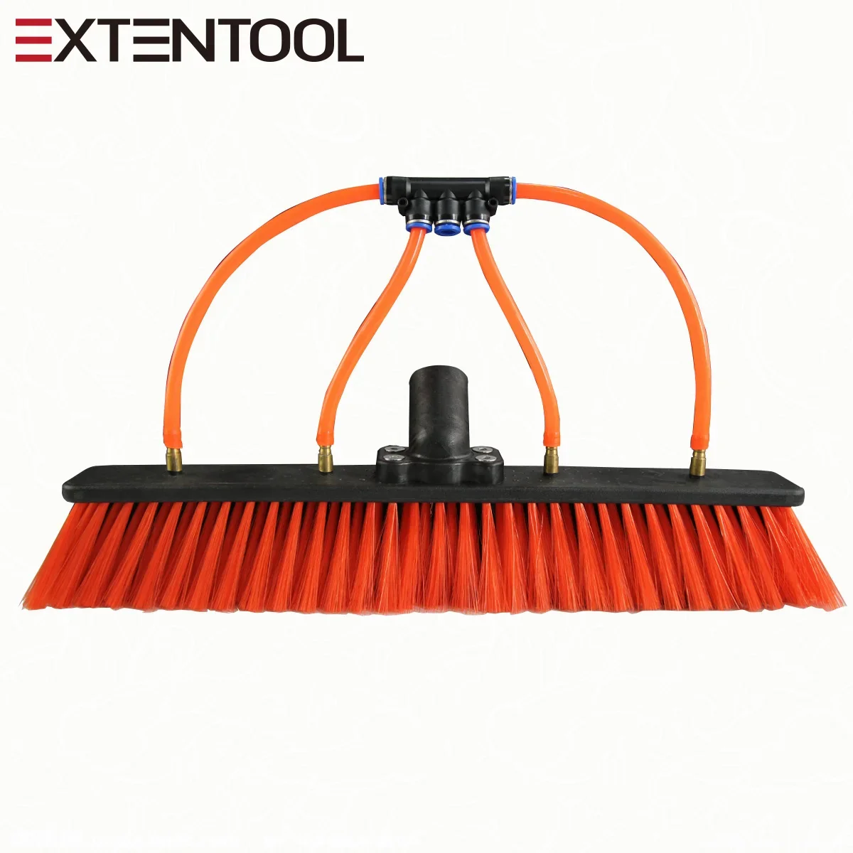 Extenclean 30ft window wiper cleaning pole brush for solar panel photovoltaic cleaning