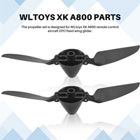Tackle  2Pcs Xk A800.0006 Propeller Folding Blades for Wltoys Xk A800 Rc Aircraft Fixed Wing Glider Upgrade Spare Parts