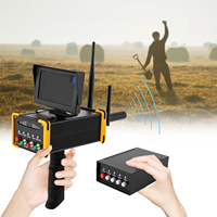 Professional Metal Detector with LCD Screen Gold Silver Copper Diamond Finder for Archaeology/Treasure Hunting