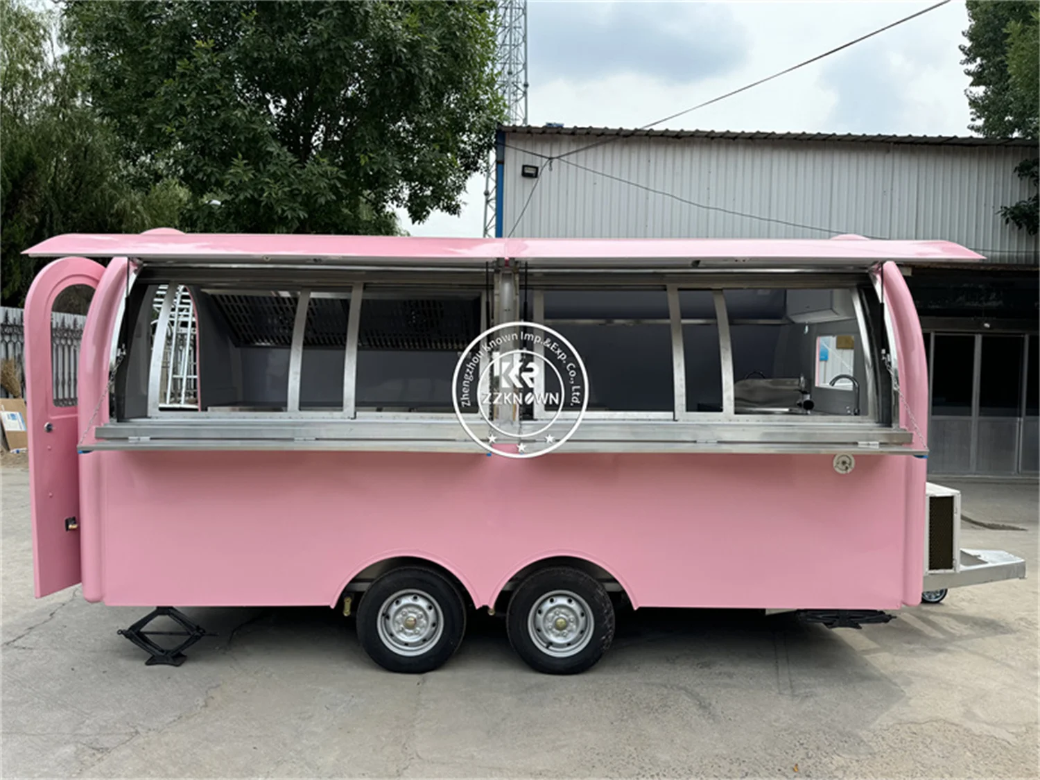 

Usa Standards Street Mobile Food Trailer Ice Cream Coffee Cart Food Trailers Fully Equipped Kitchen Hotdog Pizza Truck for Sale