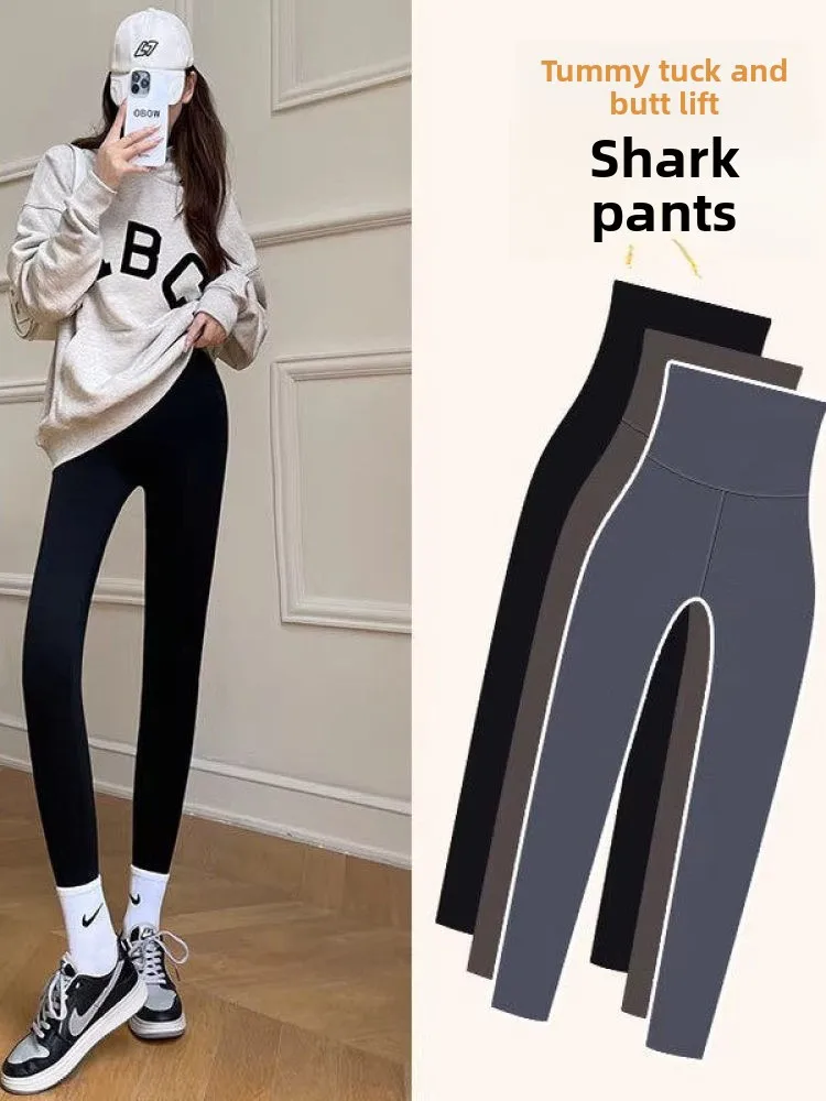 

Женские зимние леггинсы для йоги с высокой талией, на флисовой подкладке, из ледяного шелка, с эффектом утяжки живота и подтяжки ягодиц