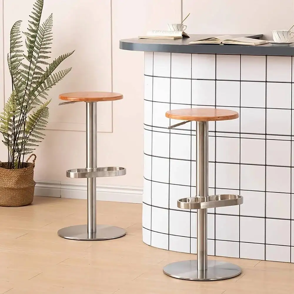 

Height Adjustable Comfortable Bar Chair Modern Trendy Nordic Living Room Bar Chair Premium Kitchen Tabouret De Bar Furniture