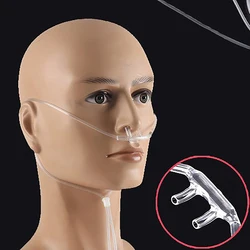 Tube à oxygène double nasal pour poulet, emballage indépendant, machine de soins médicaux, canule respiratoire, 1.5 m, 1.8 m, 3 m, 4 m, 5m, 1 pièce