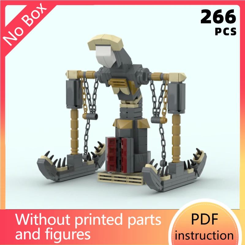 

iconic soulslike game NPC boss battle bricks game monster blocks ring character building blocks product moc for fans gamer giftC