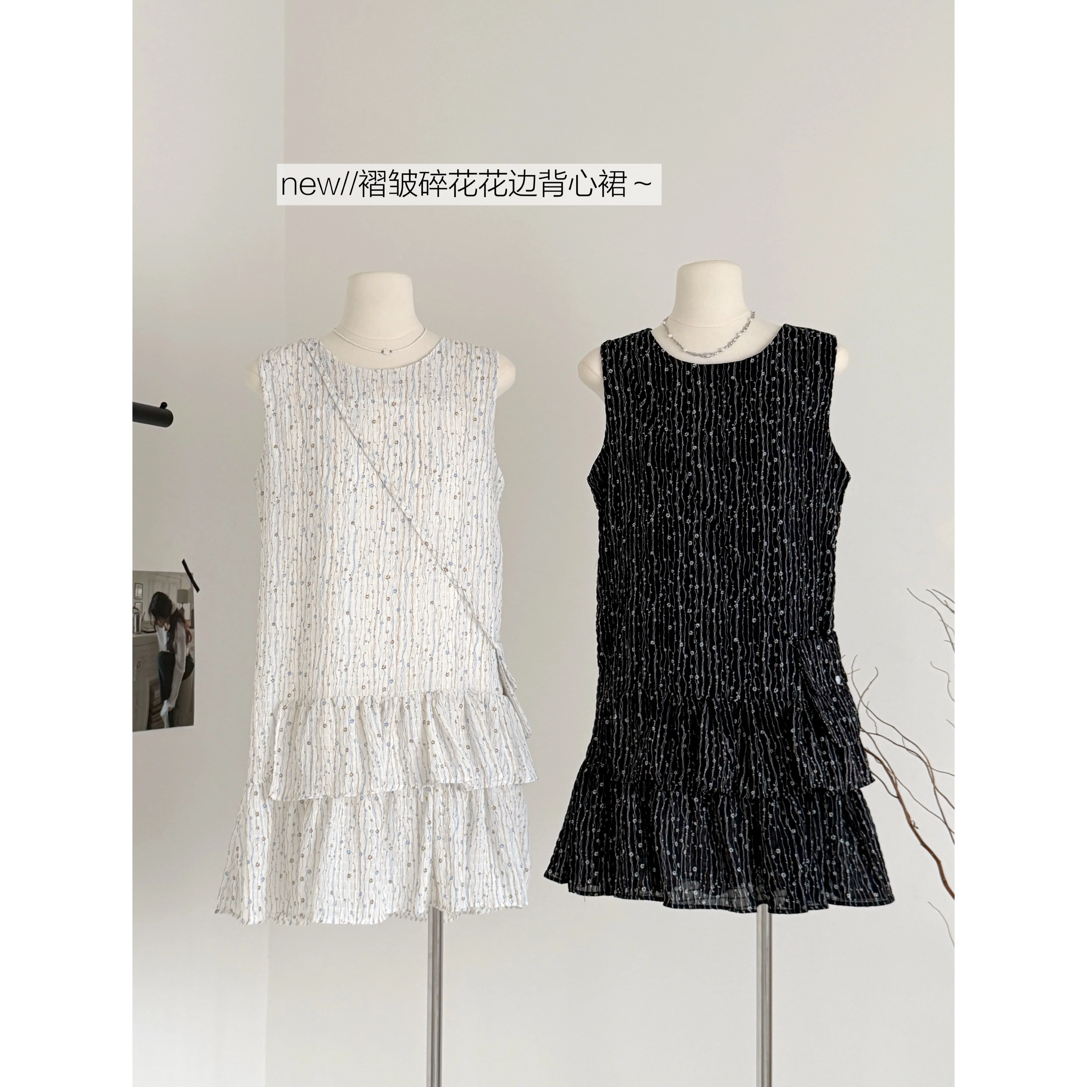 Mini vestido sin mangas con cuello en V para mujer, vestido de noche Shoujo con estampado Floral de una pieza, vestido de noche estético para fiesta de verano, vestido Vintage francés