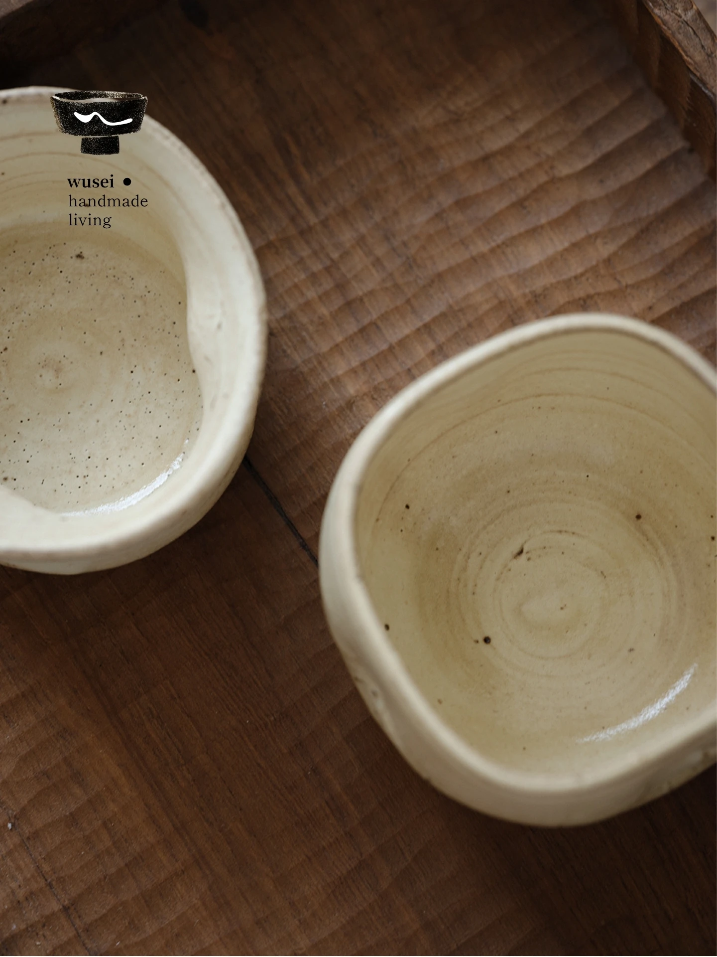 WUSEI Handmade Ceramic Tea Cup with Grooves Small Cup Vintage Rugged Glazed Tea Cup Minimalist Style Chinese Ceramics 2