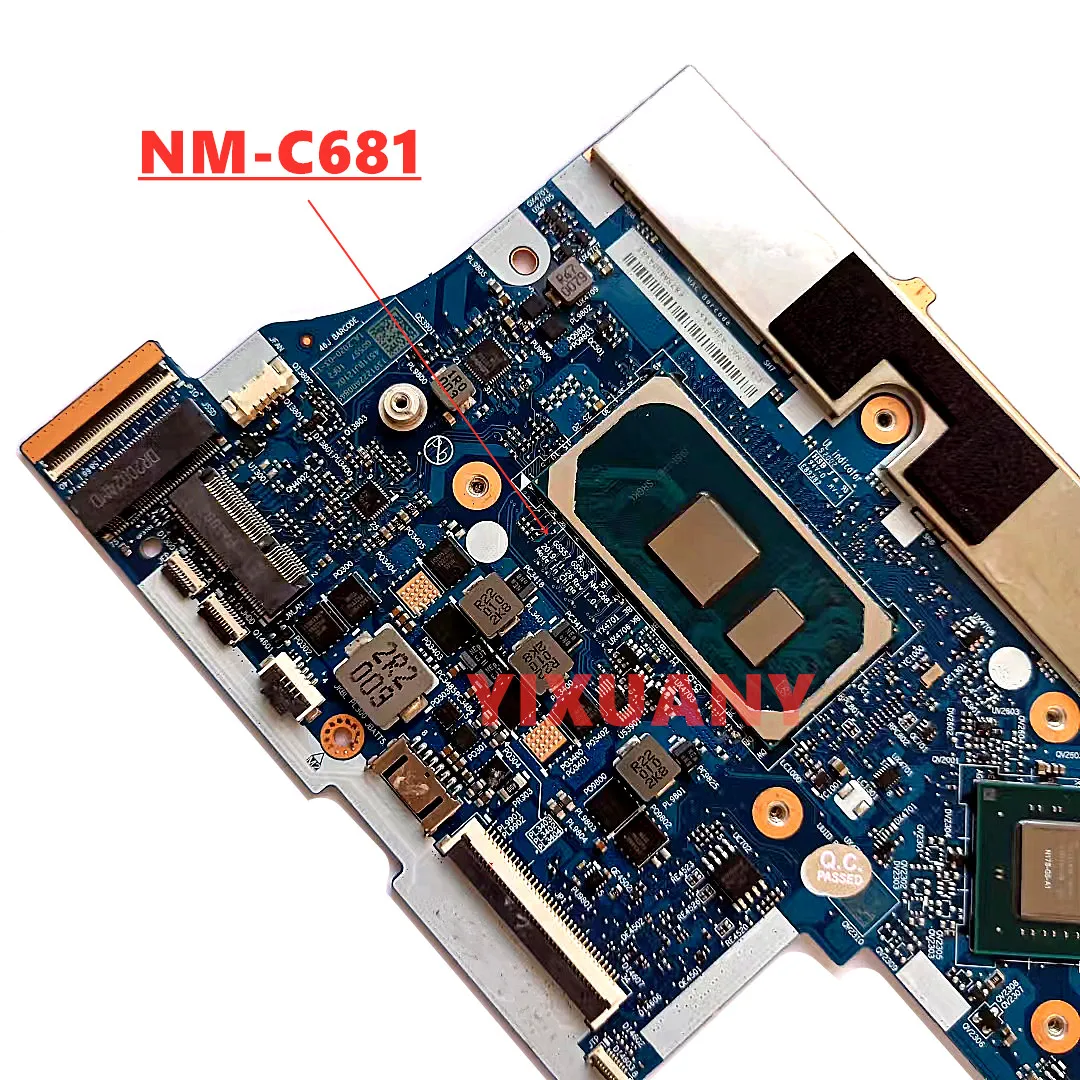 NM-C681 For Lenovo ideapad 5-15IIL05 Laptop Motherboard with CPU I5 1035G1/i7-1065G7 RAM 16GB GPU V2G 5B20S44039 100% test OK