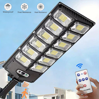 Solar Street Lights Motion Sensor LED Solar Lights Outdoor Flood Lamps Solar Security Lamp For Courtyard Garden