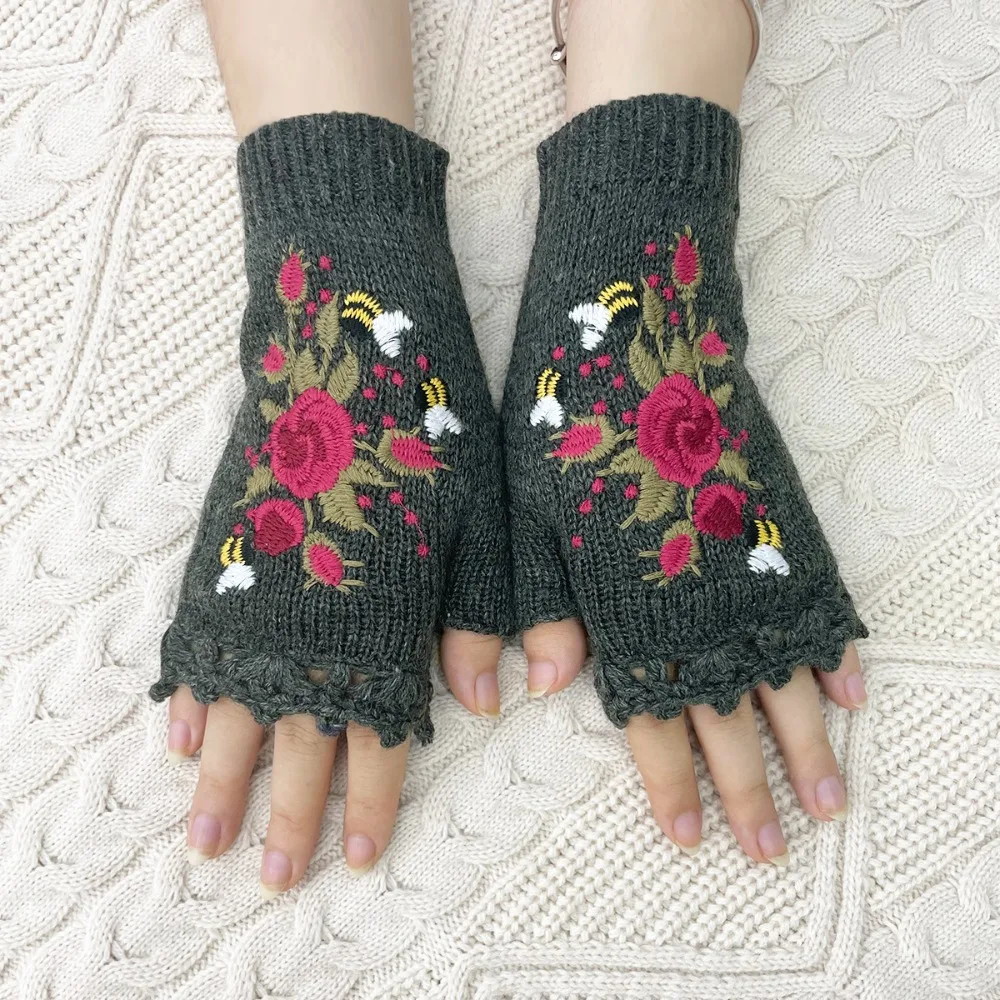 luvas-de-la-de-inverno-fofas-vintage-com-bordado-luvas-de-trico-sem-dedos-com-estampa-de-abelha-luvas-a-prova-de-vento-com-tela-sensivel-ao-toque-para-uso-externo