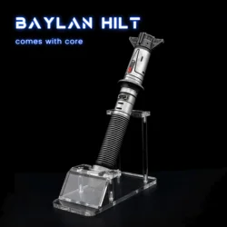 TXQSABER-MANGO vacío desgastado Baylan Skoll, réplica de empuñadura sin cuchilla, viene con SD, RGB, SNV4-Pro, Proffie, kit electrónico Jedi