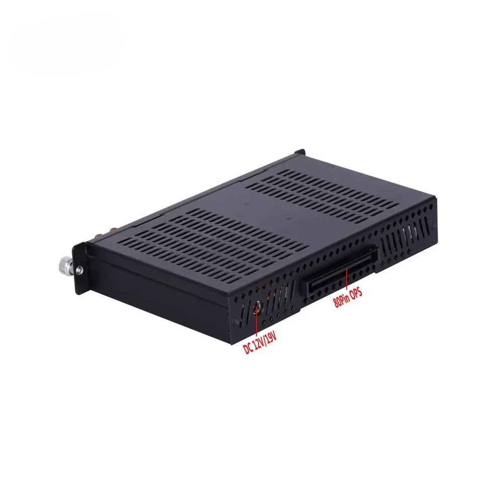 Komputer PC kipas tipis dengan CPU Kabylake 7th gen i3-7100U 7130U DDR3 RJ45 LAN 2.5 inci hard disk OPS9900