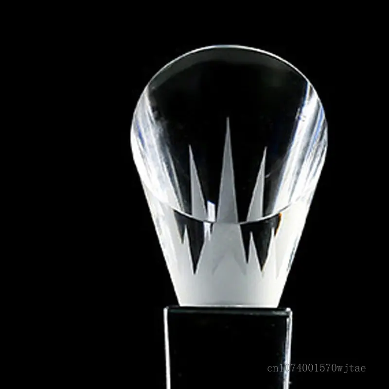 Customized Transparent Crystal Trophy, Column Sculpture, Glass Decoration, Competition, Activities, Award, Home Decor, 1Pc