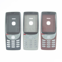 HKFASTEL 8210 4G 2022 New Housing For 8210 4G 2022 Year Phone Front Back Battery Door Cover Case With Keypad Parts