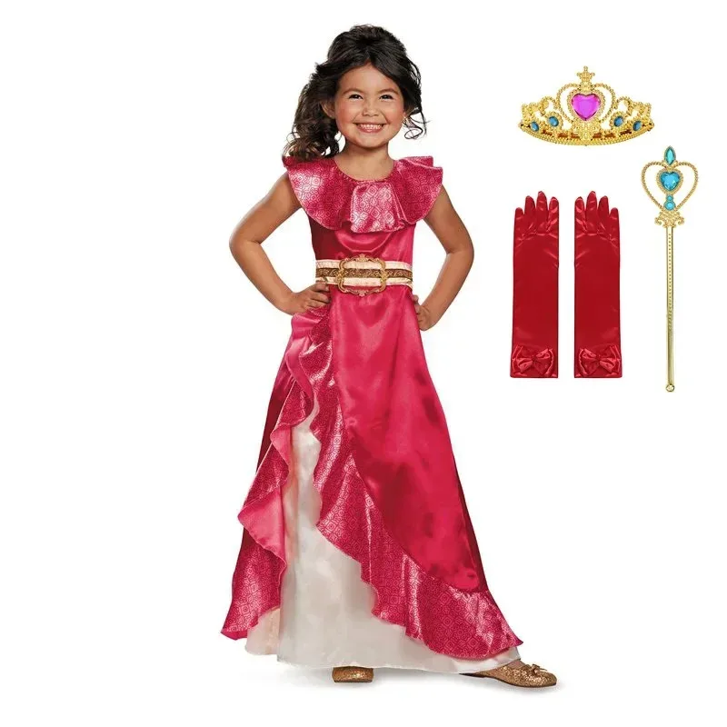 

Елена приключенческие платья для девочек, летние винтажные качели без сна, платье принцессы, карнавальный костюм, детская одежда лотоса