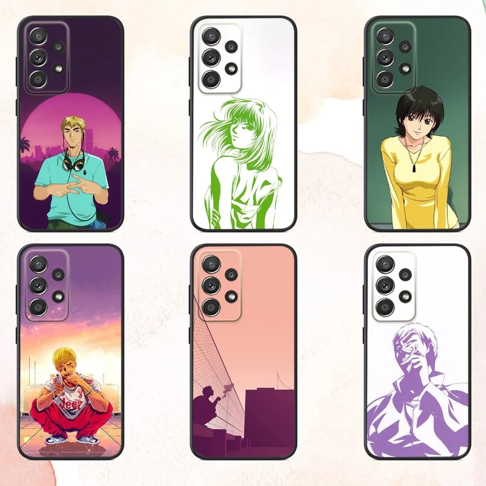 

Great Teacher Onizuka GTO Phone Case For Samsung S25,S24,S21,S22,S23,S30,Ultra,S20,Plus,Fe,Lite,Note,10,9,5G Black Cover