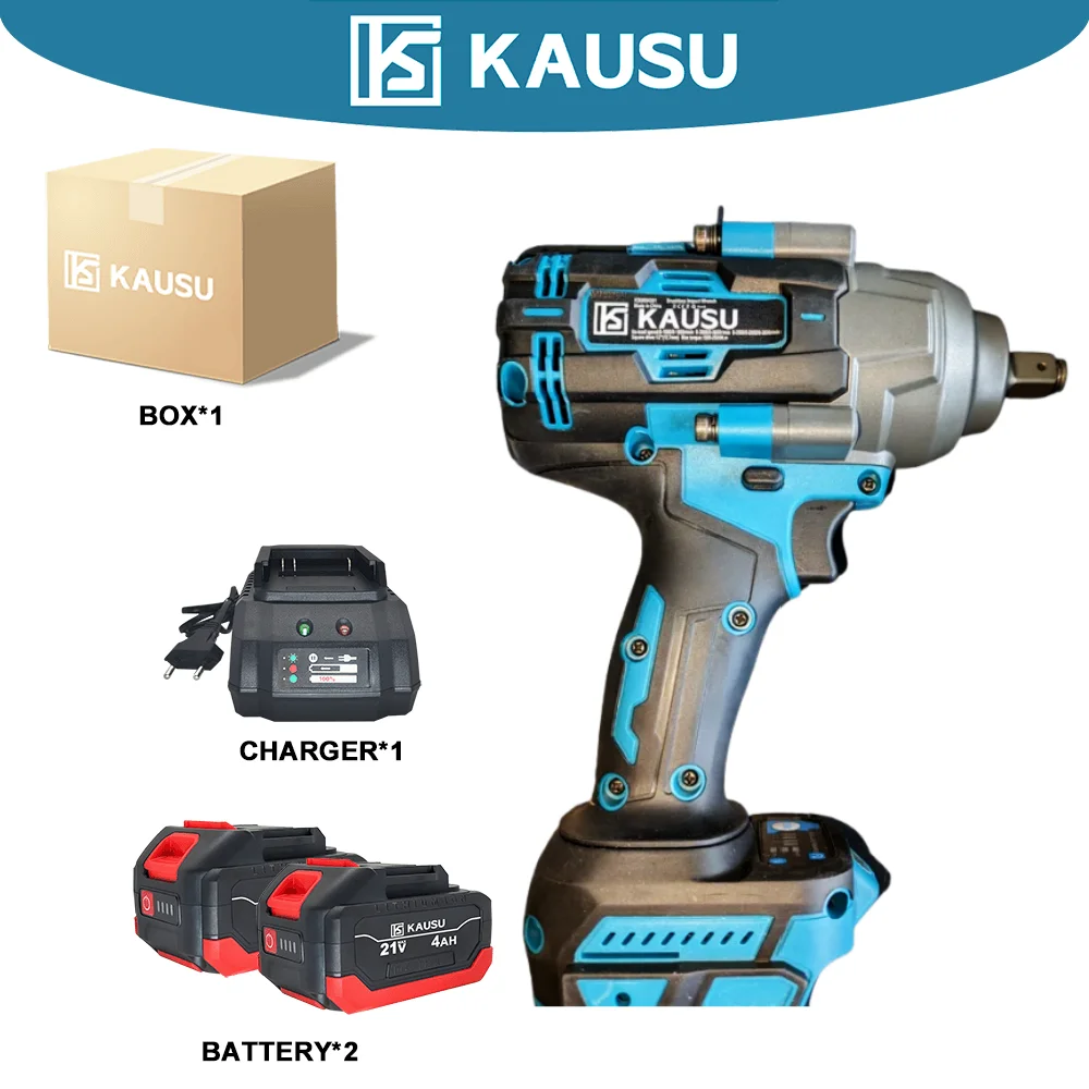 

1/2 дюйма бесщеточный электрический ударный гайковерт макс. 2500 Нм перезаряжаемый беспроводной электрический ключ электроинструмент для батареи Makita 18 В