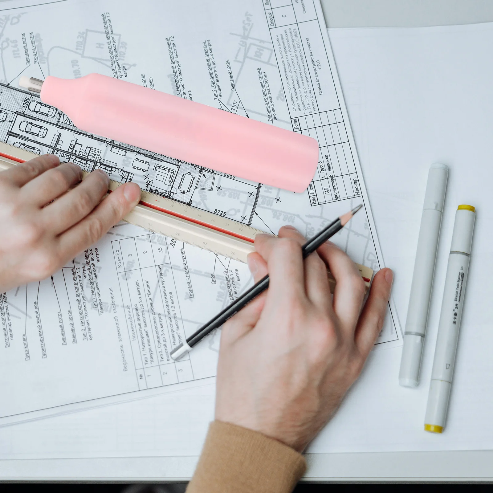 Kit gomma elettrica Materiali premium Design pratico Studenti Operatori d'ufficio Designisti Matita Scrittura Gomma elettrica