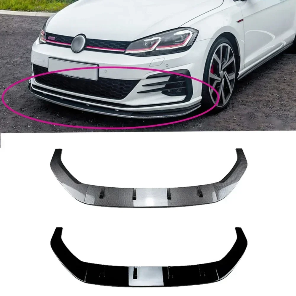 

Для Golf 7.5 MK7.5 GTI R-Rline 2017-2019 передний бампер, разделитель губ, диффузор, комплект кузова, спойлер, защита бампера, аксессуары