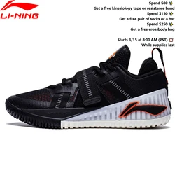 Li-Ning Men BAD5 FURIOUS Off Court Basketball Shoes Wearable Cushion LiNing Fitness Breathable Sneakers Sport Shoes ABFT019