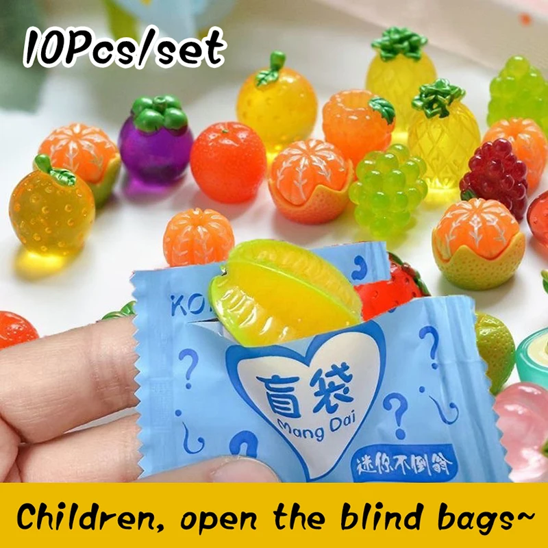 

Mini Independent Packaging Blind Bag Style Random Kawaii Blind Box Surprise Cartoon Fruit Blind Bag Birthday Party Favors