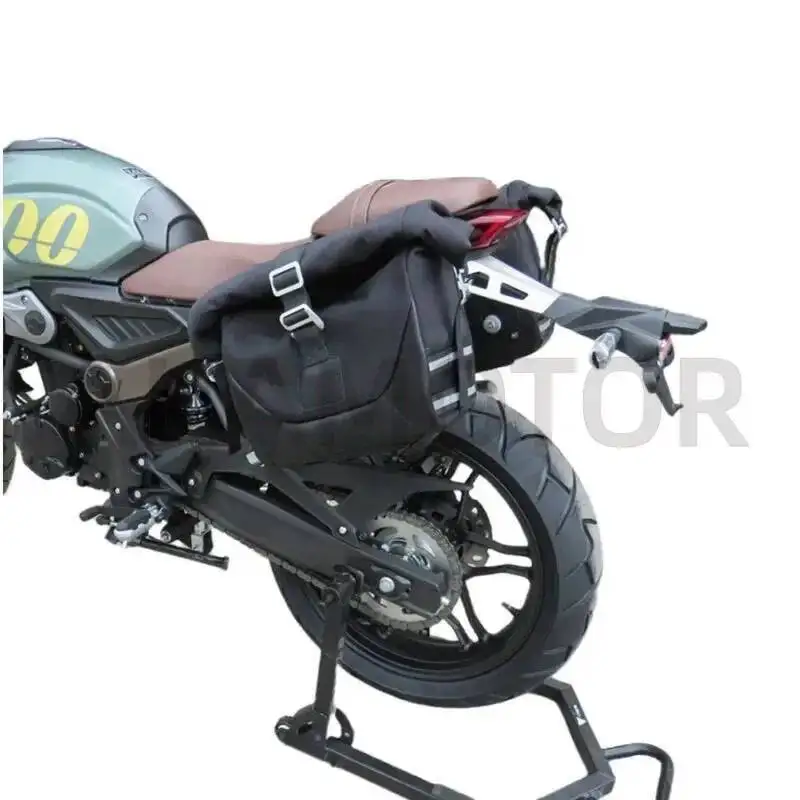 

Modified Left And Right Side Bag With Bracket / Upper Fender Mudguard For Loncin Voge 300ac Lx300-6u 2021/2022 Version