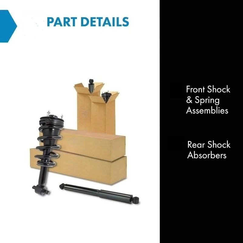 

1Piece Front or Rear Assembly Shock Absorber for Chevy Avalanche/Suburban/Tahoe GMC Yukon/Yukon XL Chevrolet Complete Strut