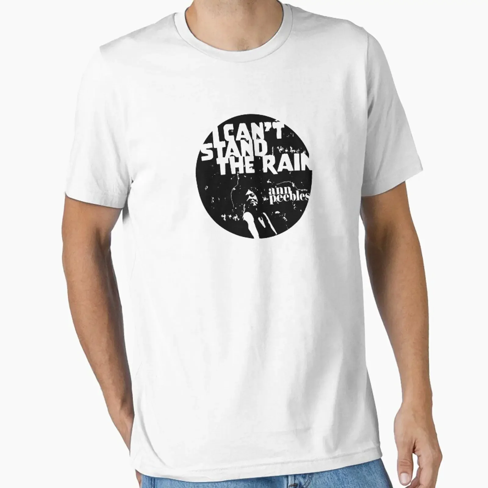 Ann Peebles I Can't Stand the Rain Essential T Shirt vintage Washed fashion Casual Top For Everyday Wear homme Soft Unisex
