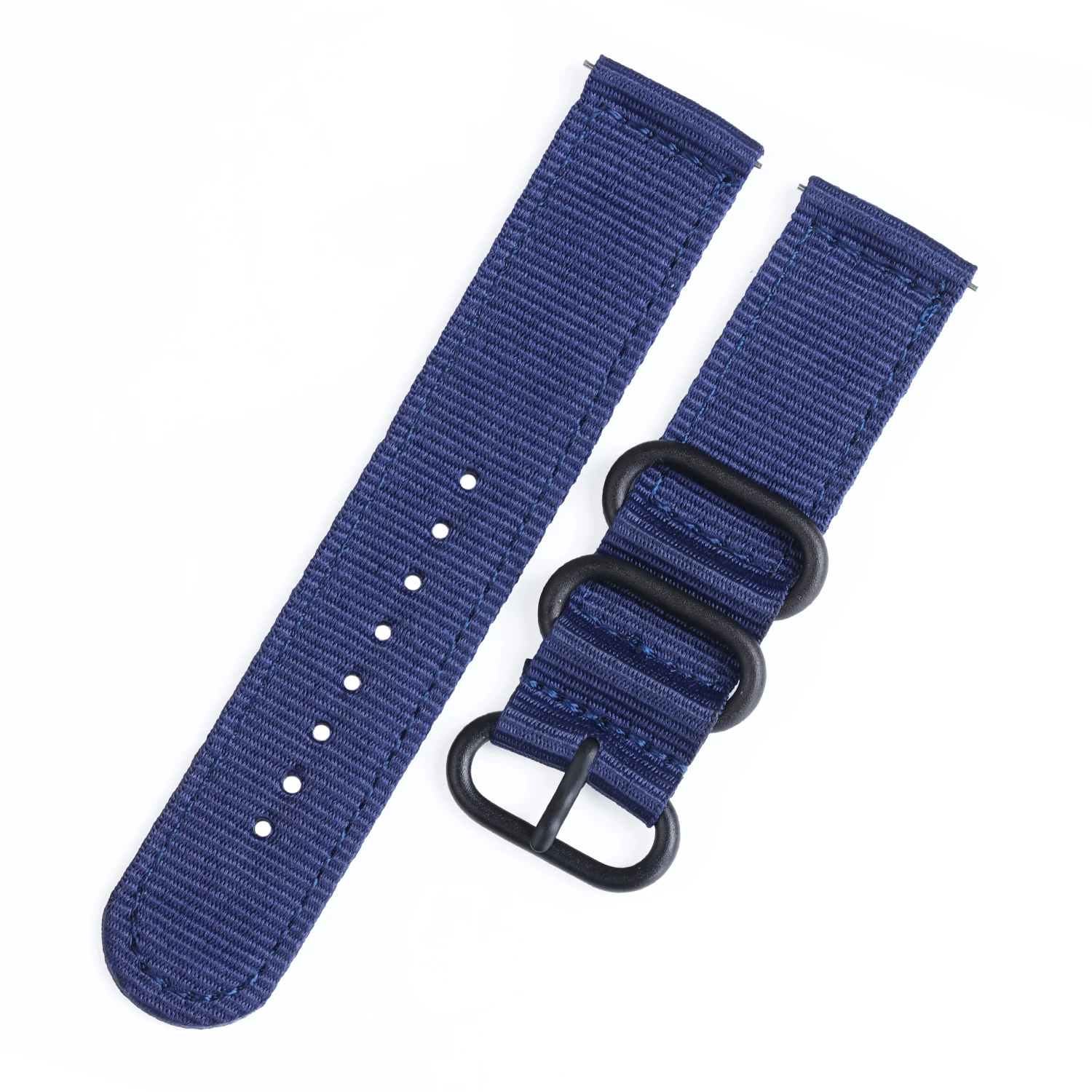 18mm 20mm 22mm 24mm Nylon-Uhrenarmband Neues Gewebtes Universal-Armband mit Schnellverschluss aus Stoff für Herren und Damen Handgelenkband Zubehör – Detail 3