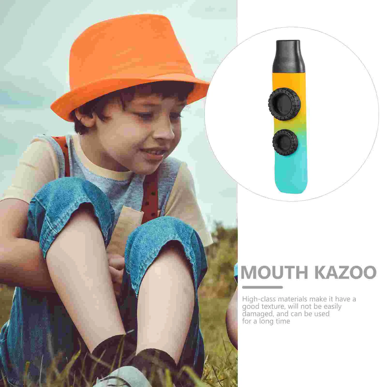 Dvojitý výmol kazoo domácnost kazoos hudební harmonicas pro dospělé flétna s lano high-tech plastový materiál dítě