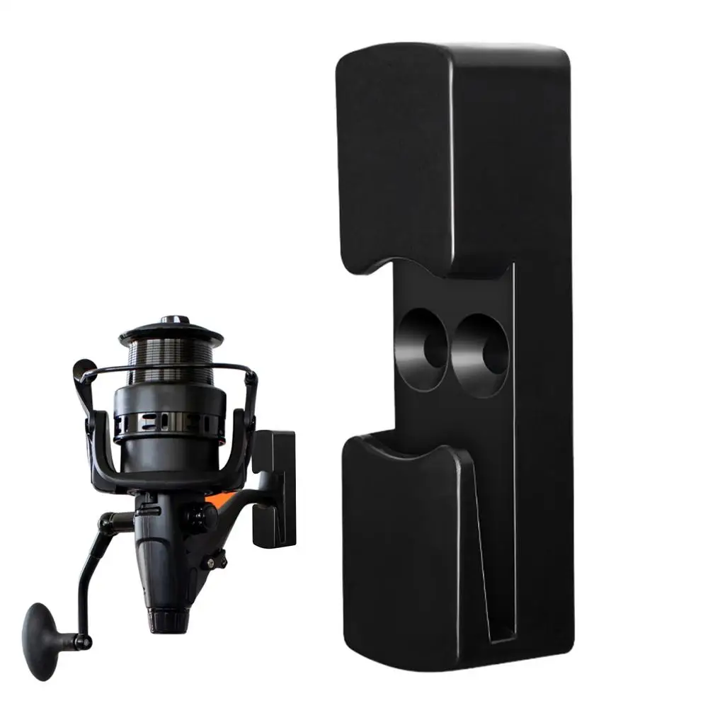 Support de moulinet de pêche, affichage mural, rangement de moulinet de pêche, cintre à dégagement rapide, facile à installer pour porte de Garage, bateau, Kayak