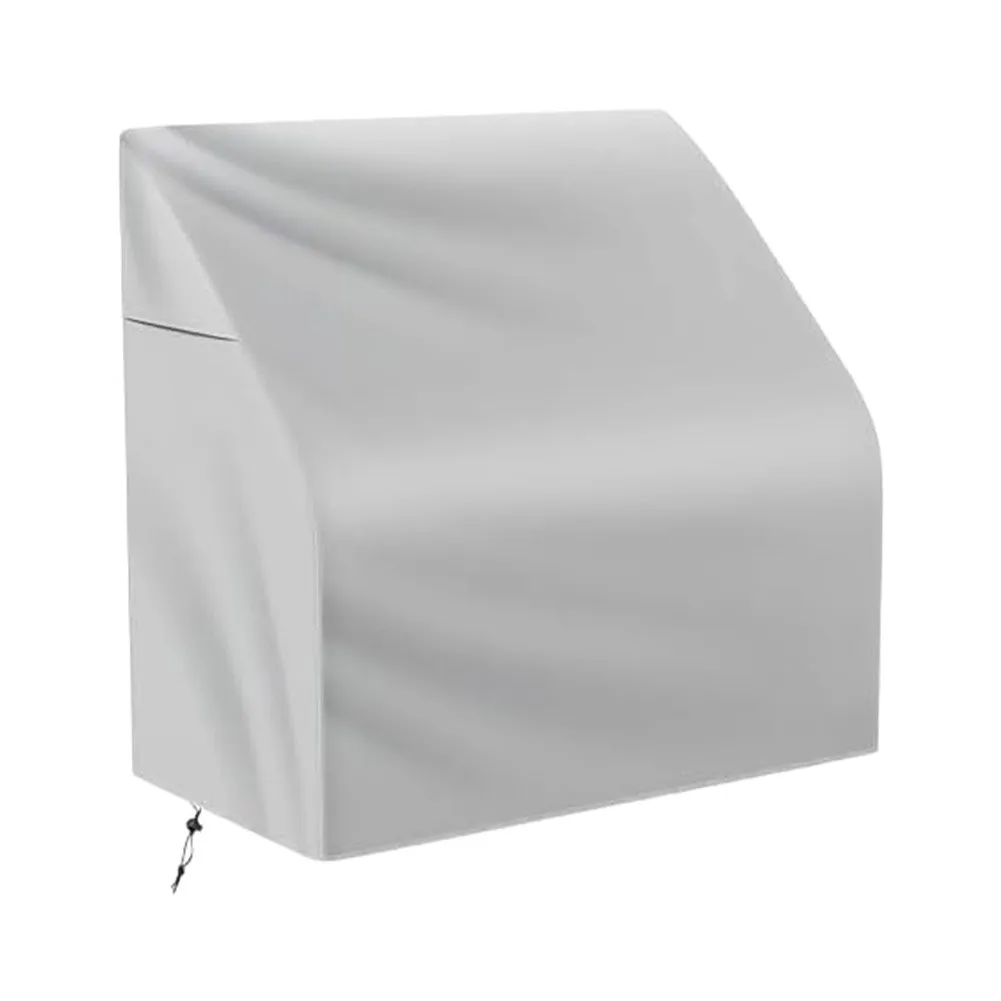 Marine Grade Waterproof Boat Console Cover for Pontoon Swivel Seat 39.76 x 29.92 x 43.70 in Grey Oxford Cloth All Season Use