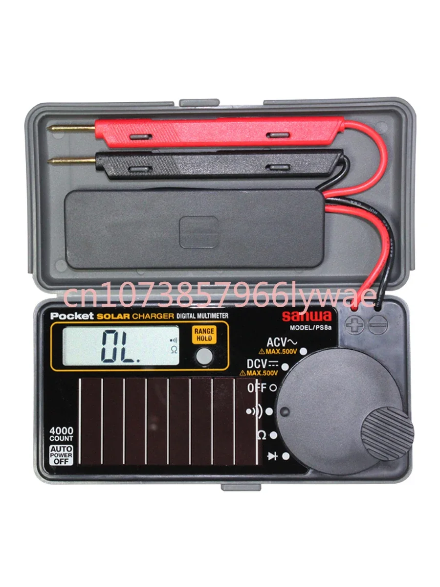 

Ps8a Solar Card Type Digital Multimeter High Precision Pocket Automatic Range Electrician Meter