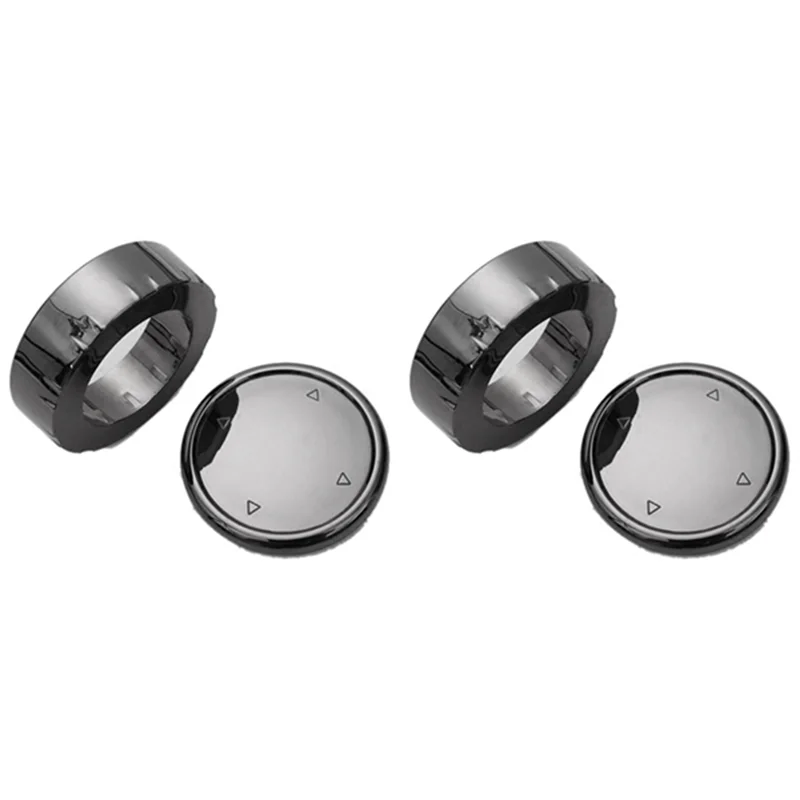 

AA14 New 2Set For Idrive Car Multimedia Button Cover Trim Knob Sticker For BMW F10 F18 F07 F20 F21 F06 F12 F30 F01 F02 F25 F26