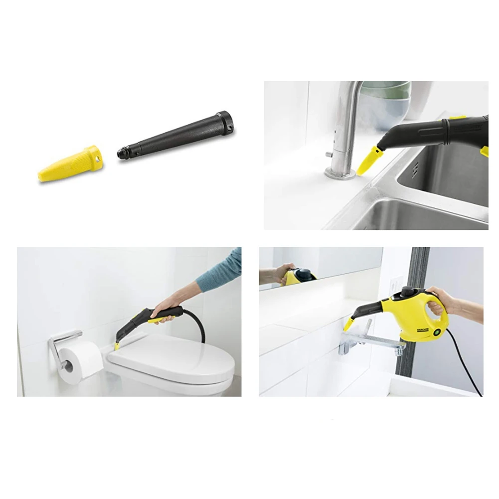 Boquilla de refuerzo para Karcher SC1-SC7 CTK10 CTK20, accesorios de limpiador a vapor, boquillas de aumento de presión de repuesto (9 piezas, B)