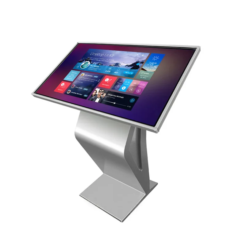 19inch Intelligent Touch Inquiry All In One Kiosk Selft Information Machine 1080p Hd Screen Hotel Restaurant Market