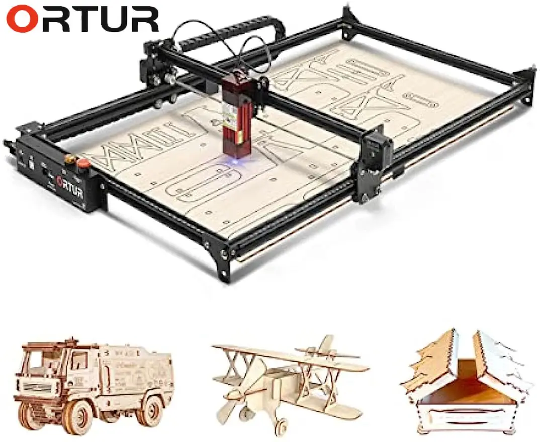 ORTUR Laser Engraver Area Expansion Kit, Extension Kit for 2 Pro S2 Laser Master, Engraving Area is Expanded to 400 * 800mm