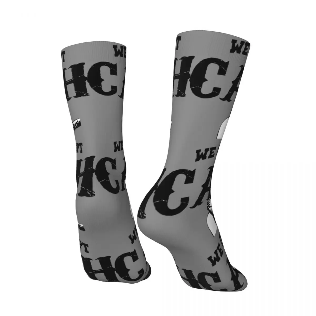 Funny Crazy Sock for Men Album Hip Hop Harajuku J-Johnny Cash Happy Seamless Pattern Printed Boys Crew compression Sock Novelty