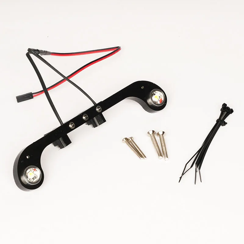 LED Headlights & Taillight Front and Rear Lighting System for 1/8 ARRMA OUTCAST NOTORIOUS V6 Stunt Truck Car