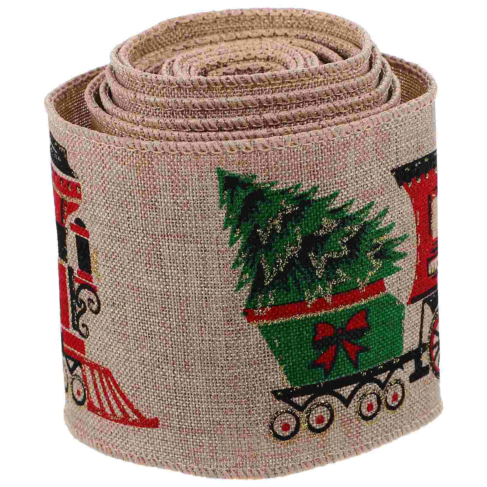 Gift Ribbon Handmade Wire Edge Bow Christmas Sto Tree Decorative Decorate Cloth