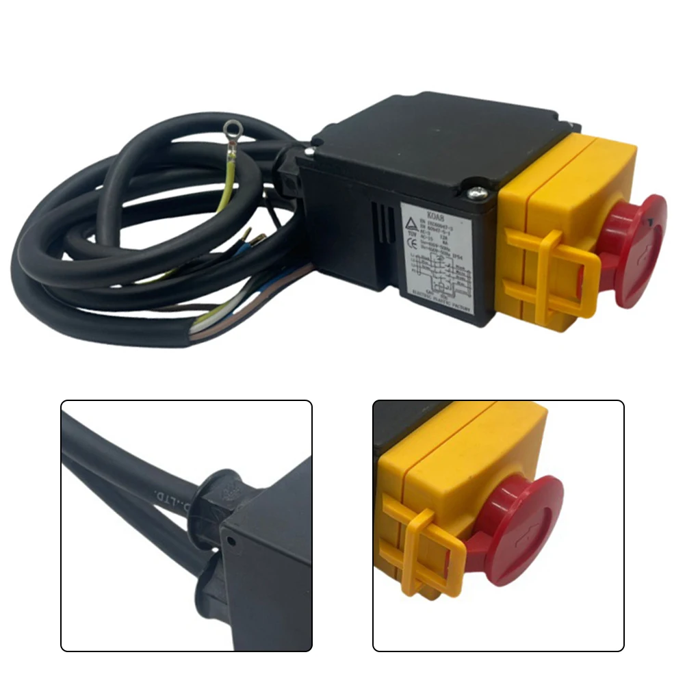 3Phase PowerOff Undervoltage Protection Magnetic Switch for Table Saws 250400V Electromagnetic Motor Safety Device