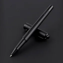 High Quality 77 Matte Black Ball Point Pen Classic Metal Trim RollerBall Pen Stationery Office Supplies New