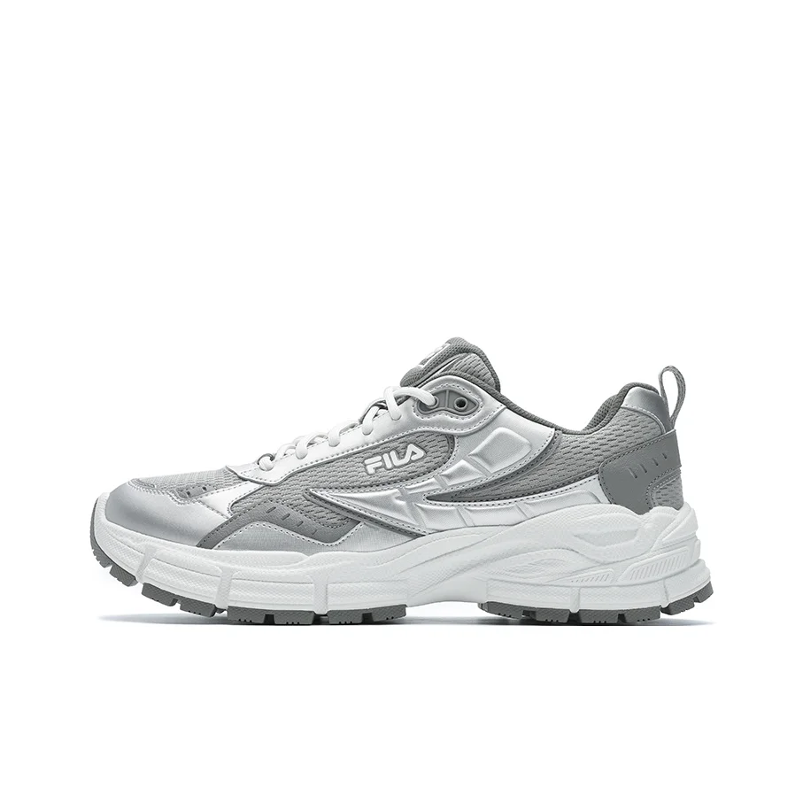 FILA Blade Cushioning, Wear Resistant Low top Casual City Commuting Running Shoes Men's Gray F12M512101FSA