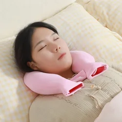 U Shape Hot Water Bottle for Neck Warm Shoulder Neck PVC Hot Water Bottle Bags Keep Warm Hot Water Bag Relieve Neck Pain Bags
