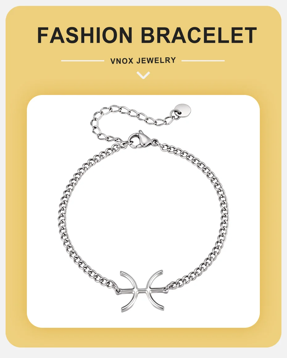 Vnox Amazigh Berber Symbol Armband-Halsketten-Set aus Edelstahl in Silberfarbe, Afrikanischer Tuareg Tifinagh Schmuck für Männer und Frauen als Geschenk – Detail 7