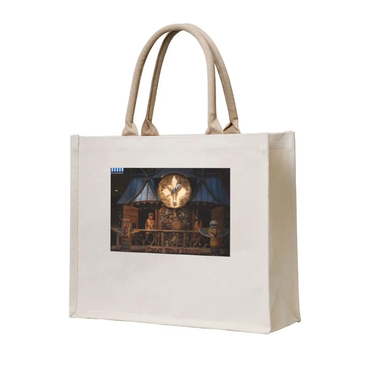 

Great Wolf Lodge Great Clock Tower Dells1 Tote Bag personalized tote the tote bag Shopping bags shopper bags
