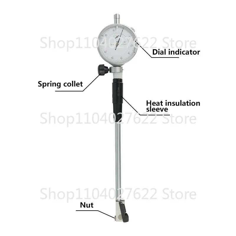 Inner Diameter Dial Gauge 18-35mm Measuring Tool, Hardware Tool Measuring Tool