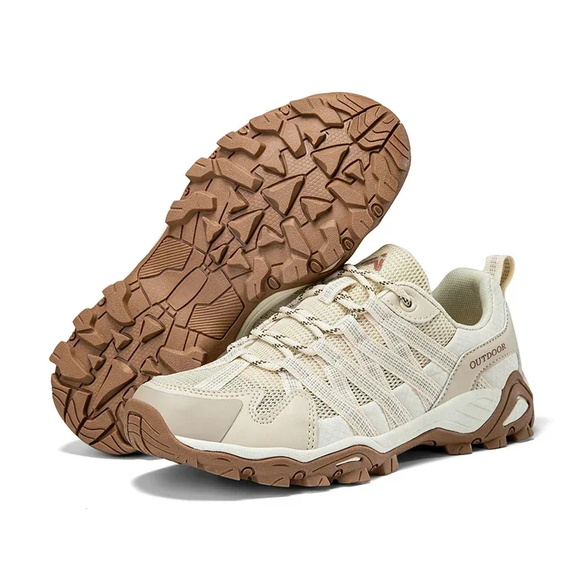 

Men Hiking Training Breathable Outdoor Sneakers Non-Slip Sports Trekking Climbing Camping Trail Jogging Shoes