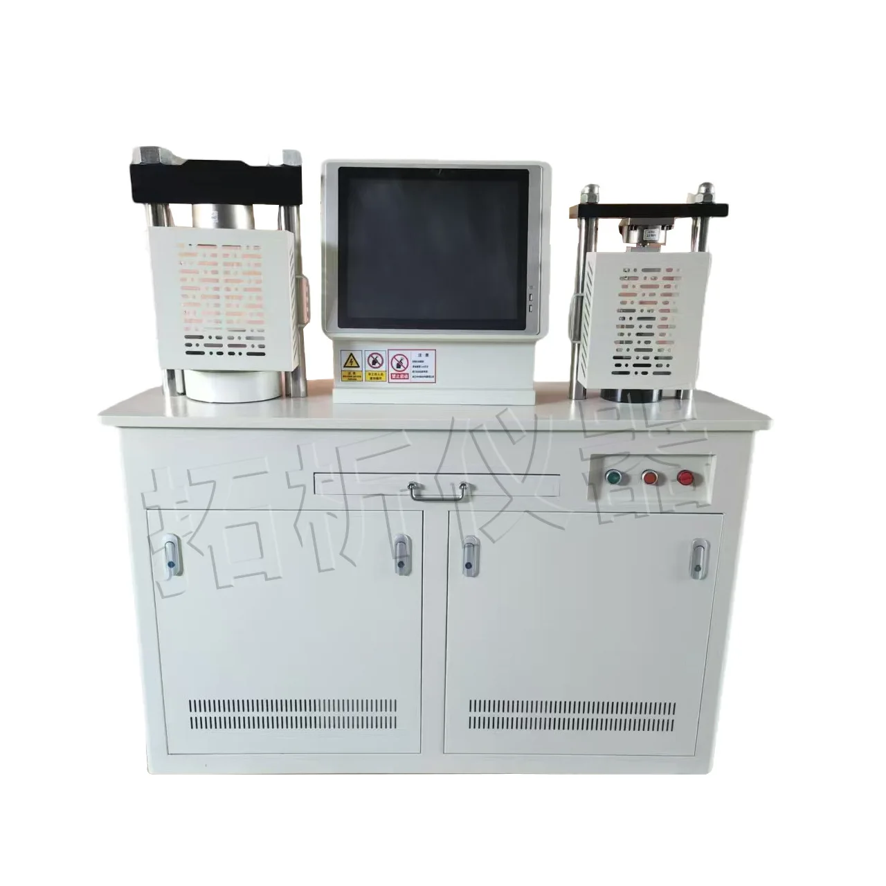 Automatic flexural and compressive constant stress testing machine cement concrete flexural and compressive integrated machine w