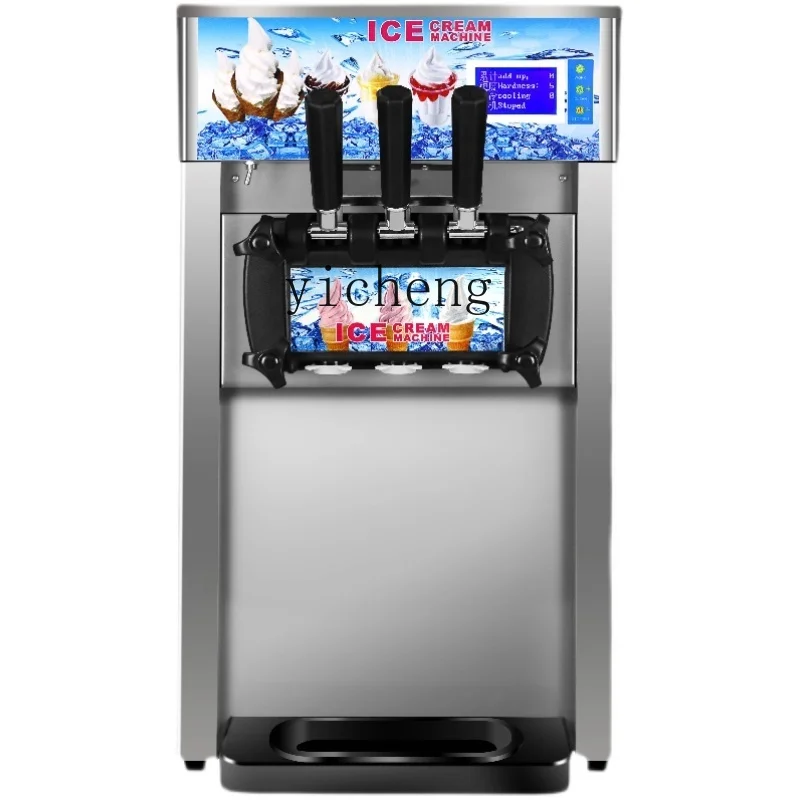 

Tqh Vertical Soft Ice Cream Machine Commercial Ice Cream Machine Automatic Ice Cream Machine